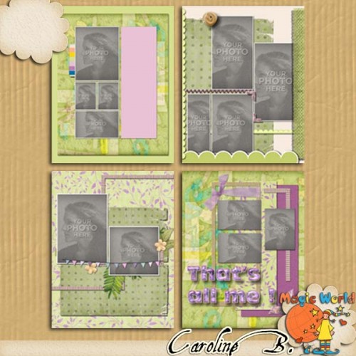 1, 2, 3… 11×8 Album 4 for MyMemoriesSuite / 1, 2, 3… 11×8 Album 4 pour MyMemoriesSuite