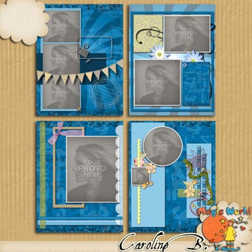 1, 2, 3… 11×8 Album 5 for MyMemoriesSuite / 1, 2, 3… 11×8 Album 5 pour MyMemoriesSuite