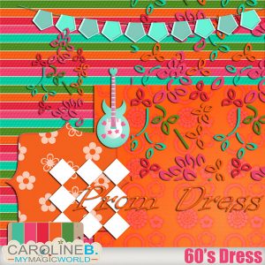 Sixties Dress Extras