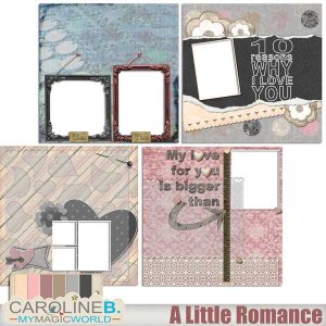 A Little Romance - 12x12 QPs Album 1