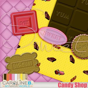 Candy Shop Mini Kit (3PP - 6EL)
