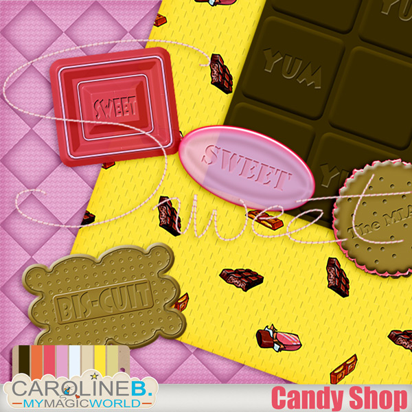 Candy Shop Mini Kit (3PP - 6EL)