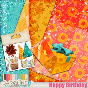 Happy Birthday Set 02