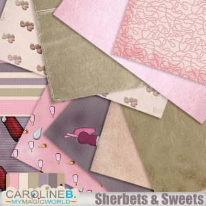 Sherbets and Sweets Papers
