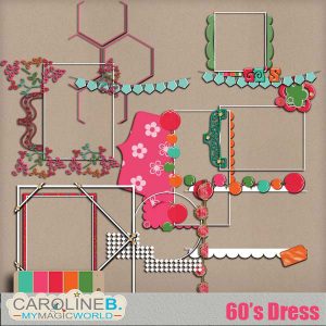 Sixties Dress Clusters 01