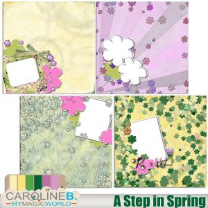 A Step in Spring 12x12 QPs Album