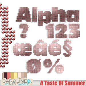 A Taste of Summer - Alphabet