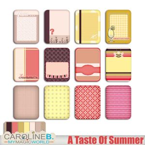 A Taste of Summer - Journal Cards