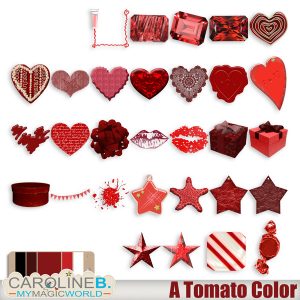 A Tomato Color Series 4 Love