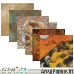 Artsy Papers - Set #01
