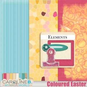 Coloured Easter Mini