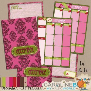 December A4 Planner Ready-2-Print