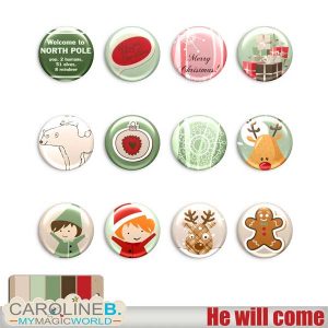 He will come Flairs Set
