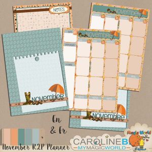 November A4 Planner Ready-2-Print
