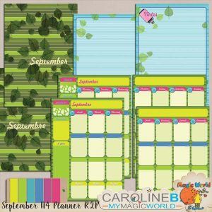 September A4 Planner Ready-2-Print