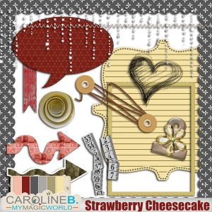 Strawberry Cheesecake Extras