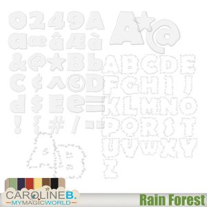 Rain Forest - Alphabet