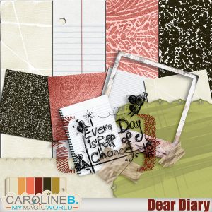 Dear Diary Mini Kit (4PP - 10EL)