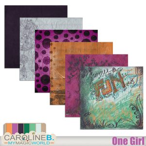 One Girl - Artsy Papers