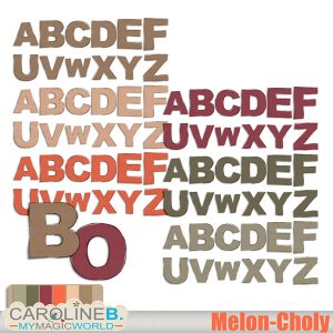 Melon-Choly Alphas (6 sets)