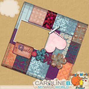 Quilted Blessing 12x12 QP03