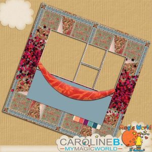Quilted Blessing 12x12 QP08