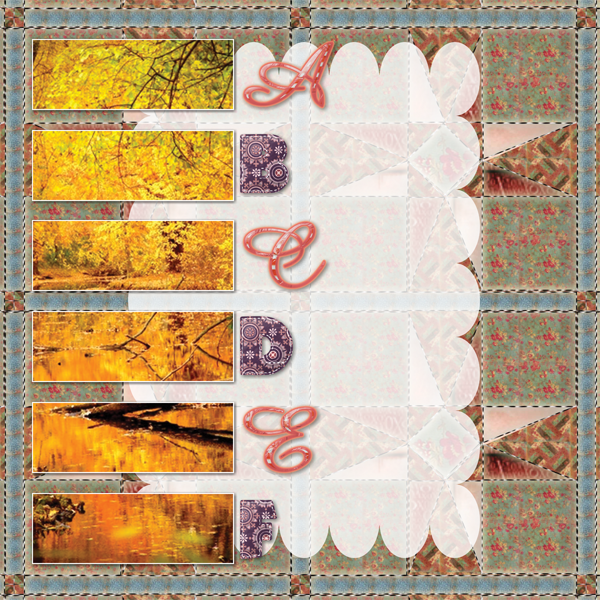 Quilted Blessing 12x12 QP17 - Image 2