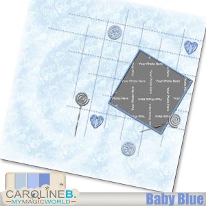 Babies : Baby Baby Blue 12x12 QP01