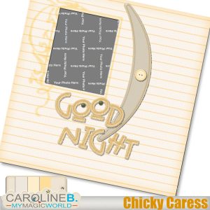Babies : Baby Chicky Caress 12x12 QP01
