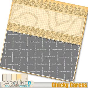 Babies : Baby Chicky Caress 12x12 QP02