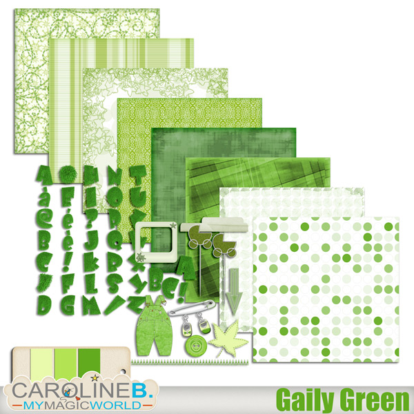 Babies : Baby Gaily Green