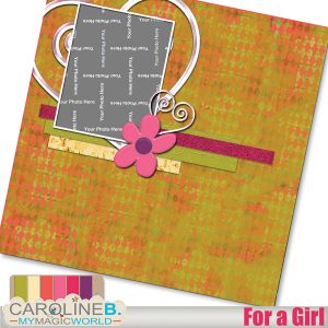 For A Girl 12x12 QP02
