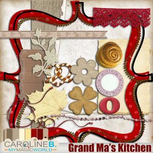 Grand Ma's Kitchen Extras