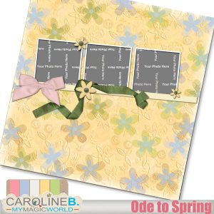 Ode to Spring 12x12 QP03