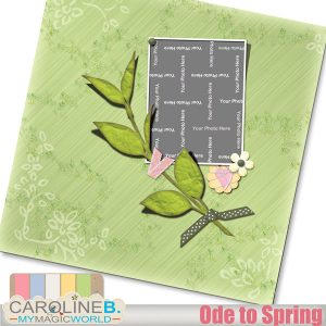 Ode to Spring 12x12 QP04