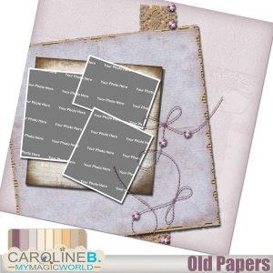 Old Papers 12x12 QP08