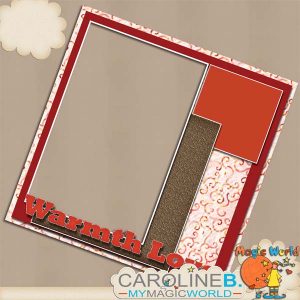 Warmth Love 12x12 QP1