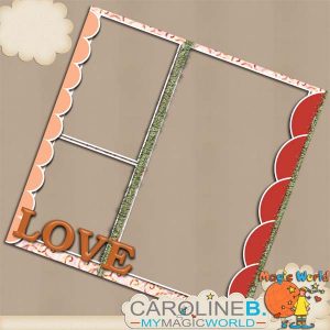 Warmth Love 12x12 QP12