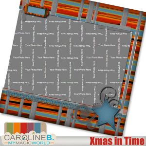 Xmas in ... Time 12x12 QP01