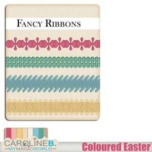 Coloured Easter Ribbons