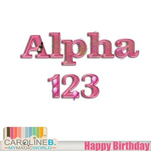 Happy Birthday Monograms