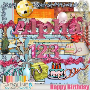 Happy Birthday Set 01