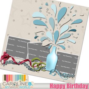 Happy Birthday 12x12 QP12