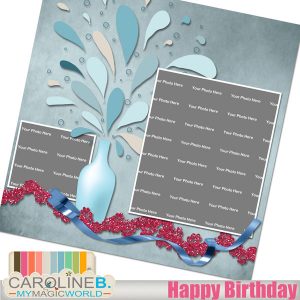 Happy Birthday 12x12 QP13