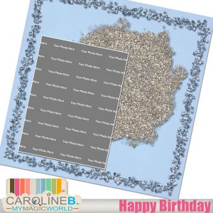 Happy Birthday 12x12 QP15