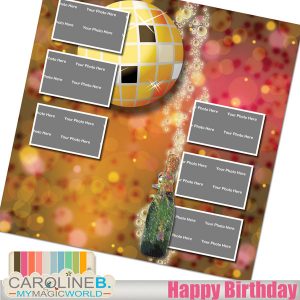 Happy Birthday 12x12 QP16