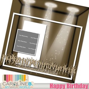 Happy Birthday 12x12 QP17