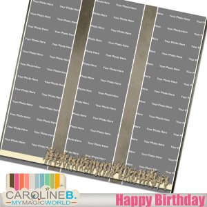 Happy Birthday 12x12 QP18