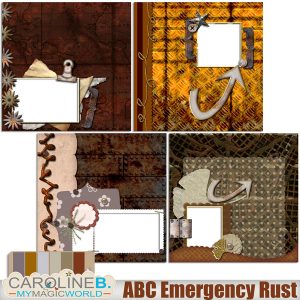 ABC Emergency Kit - Rust Album QPs