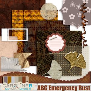ABC Emergency Kit - Rust Extras